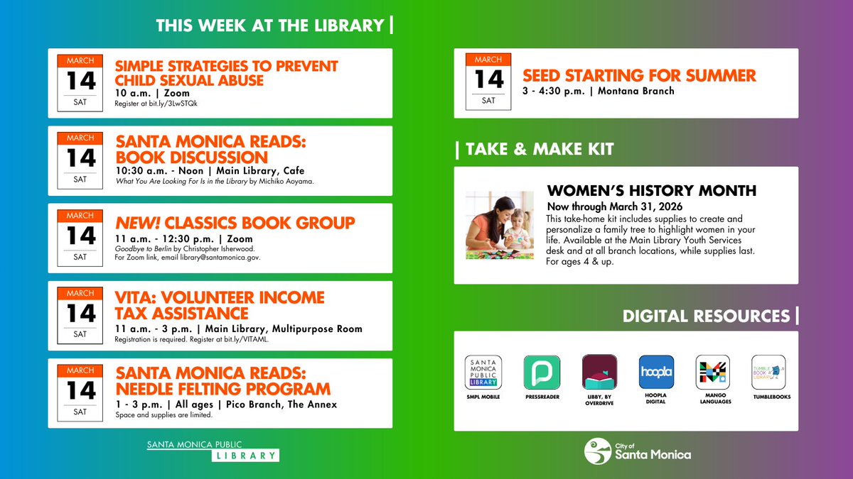 Santa Monica Public Library tweet media