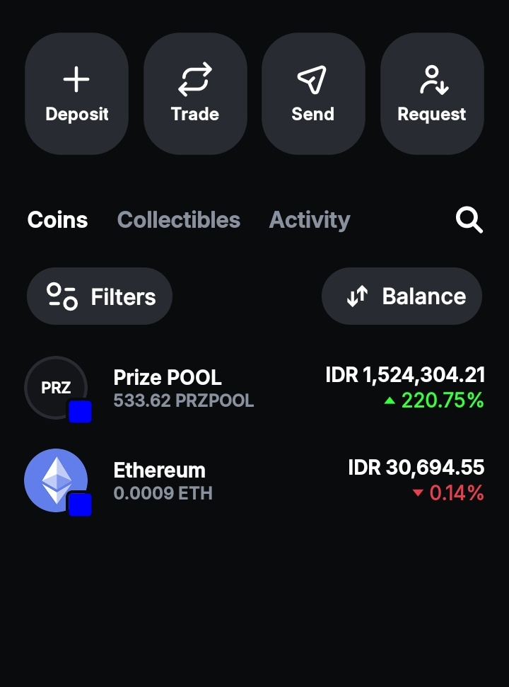 sigmanakamoto's tweet photo. Update on my @PoolTogether_ journey. Just deposited more into the Prize POOL via @cabana_fi on @base – check out my balance growing! 🎉 I'm all in on no-loss savings and building the community. Let's keep the wave going! 🌊💰 #PoolTogether #Base #Cabana https://t.co/fEy6hZirvb