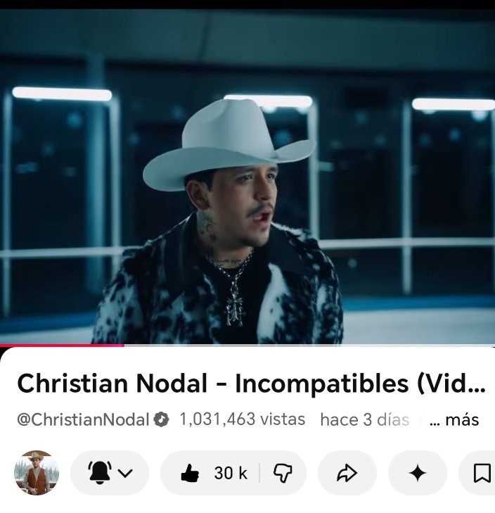 😢❤️‍🔥❤️‍🔥❤️‍🔥
#incompatibles
#CristianNodal