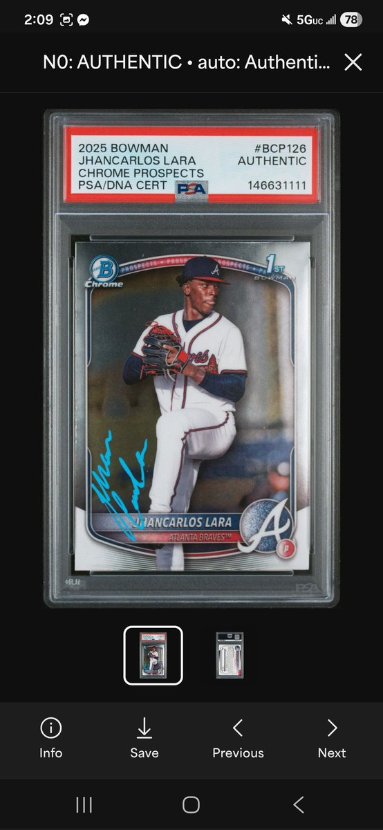 Im stupid hyped to get this card back. Im such a fan of his stuff.