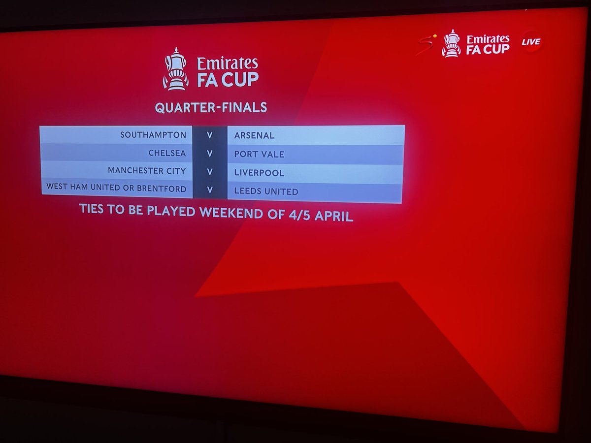 Bring it on Southampton <a href="/EmiratesFACup/">Emirates FA Cup</a>