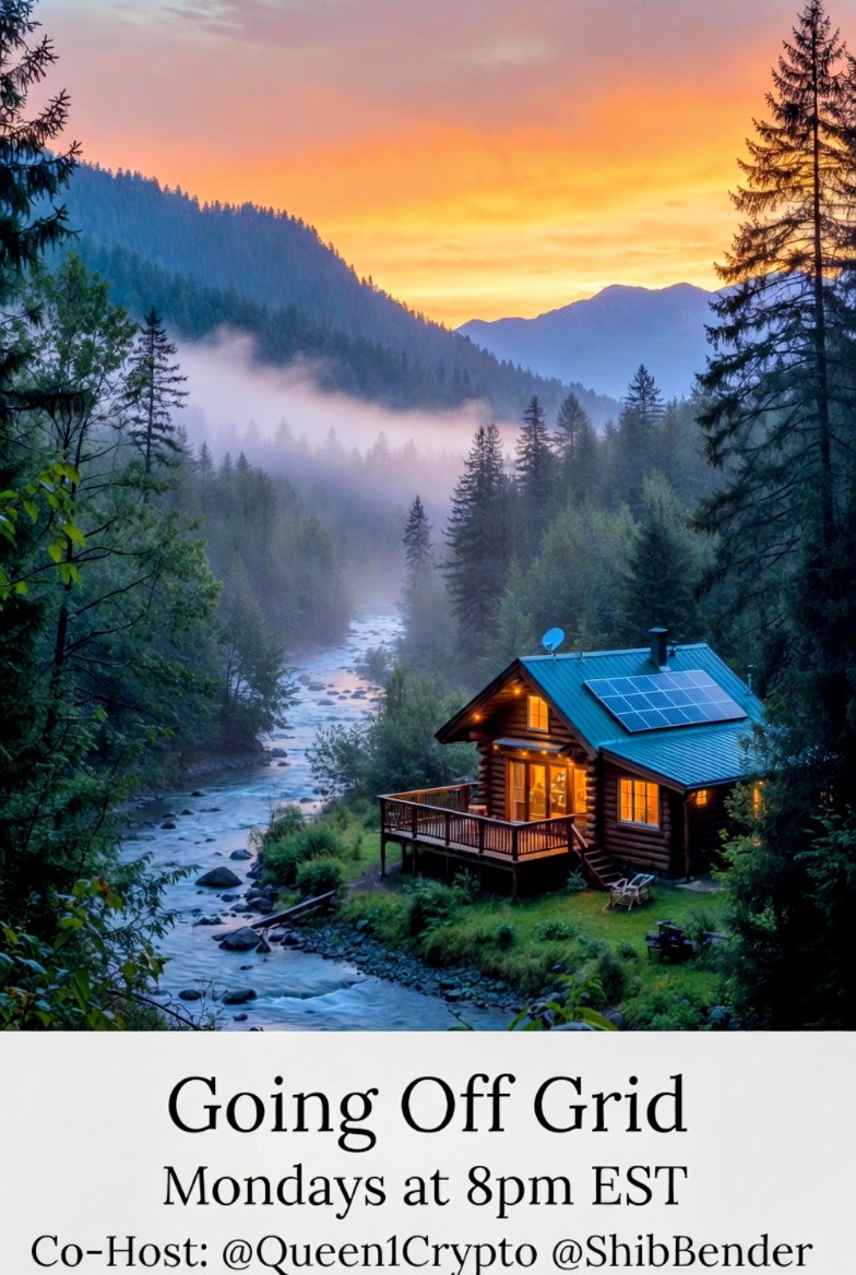 Off Grid Podcast 🏕️ tweet media
