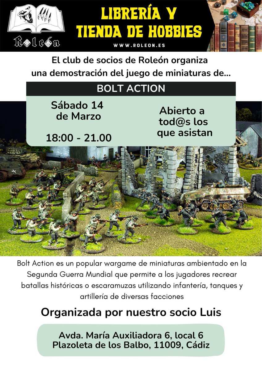 Roleón 🦁 📚 🎲 tweet media