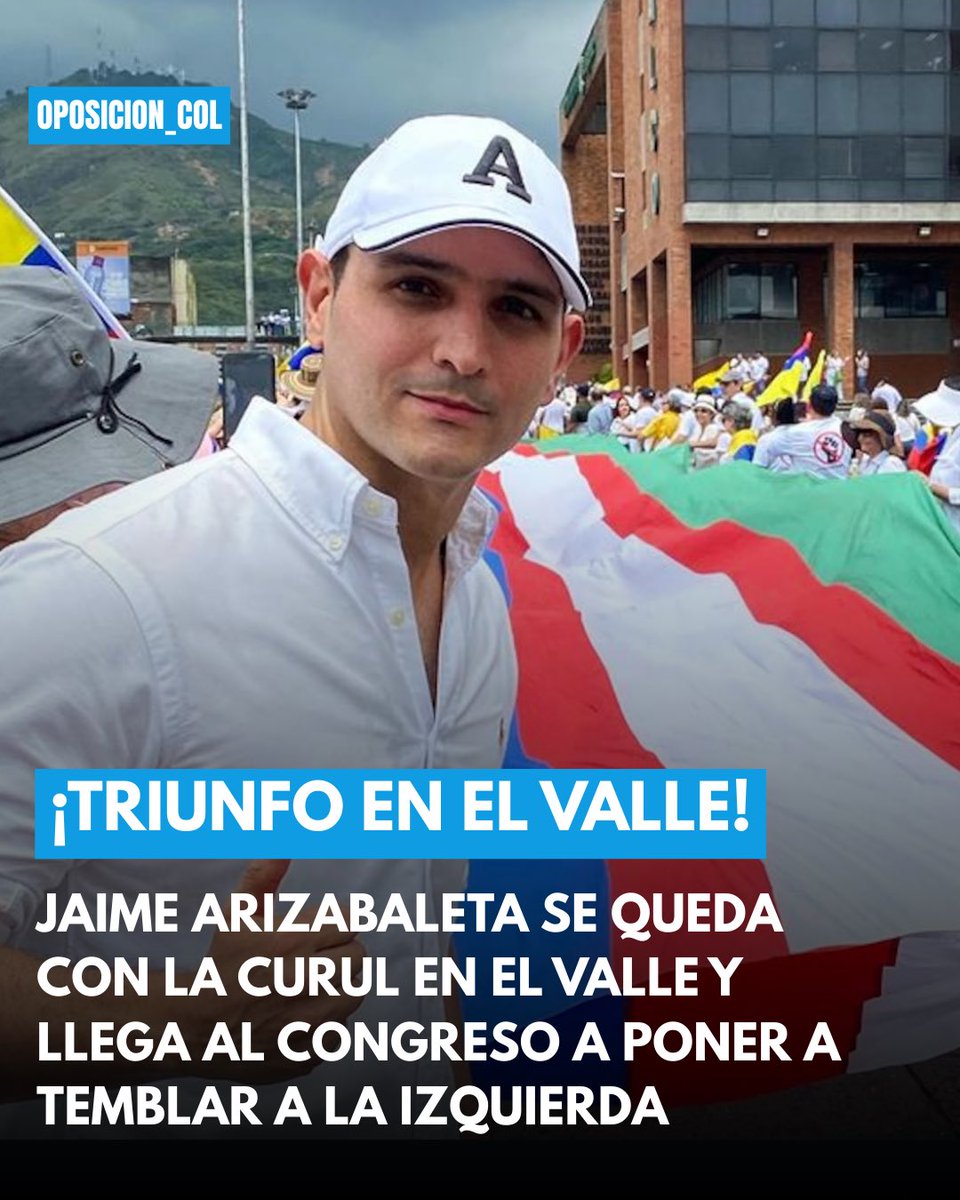 Felicitaciones a Jaime Arizabaleta  por su llegada a la Camara de Representantes por el Valle del Cauca y poner a temblar a la izquierda. <a href="/jarizabaletaf/">Jaime Arizabaleta</a> <a href="/CeDemocratico/">Centro Democrático</a> 1️⃣1️⃣3️⃣ 
Apoyar la ley anticapuchos y la Miguel Uribe