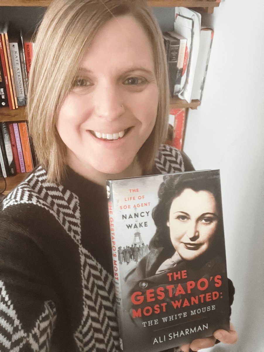 penswordbooks's tweet photo. 👋🏻 #MeetTheAuthor 

Meet Ali Sharman, author of The Gestapo's Most Wanted: The White Mouse 📖📸 

Order your copy here ➡️ https://t.co/9L0Kblcm8R https://t.co/X9JnWhNjGj