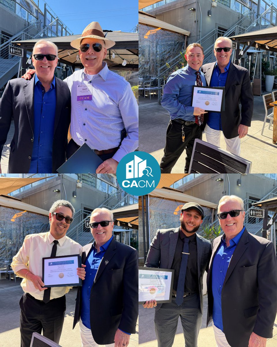 CACMchat's tweet photo. Sunshine, great company, and celebrating achievements☀️
Thanks to all who joined us Friday at our SF Knowledge Sharing Lunch. It was wonderful to connect, share ideas & recognize certification milestones. 👏
Special thanks to our sponsors for their support!
#CACM #LocalEvent https://t.co/wh5lAbe408