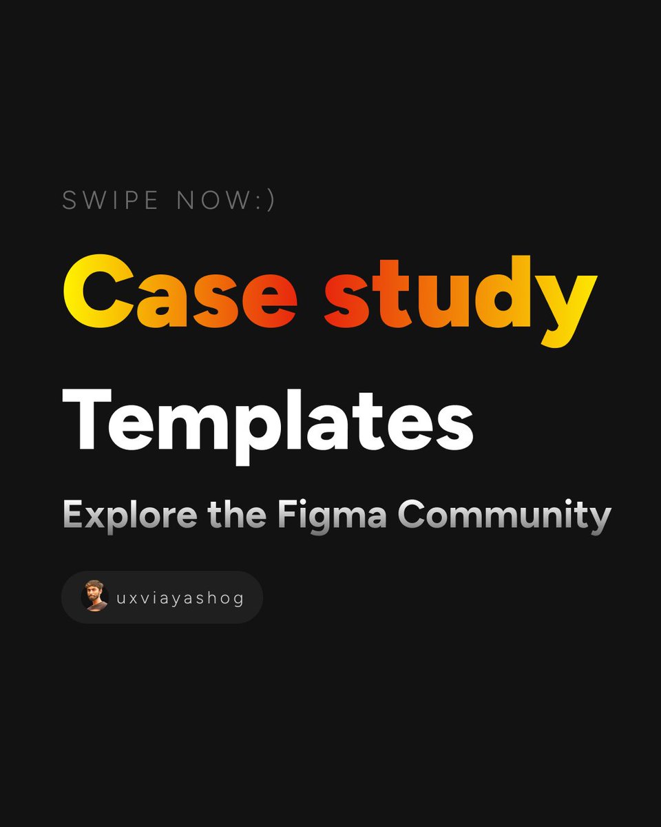 Fresh Case Study Templates inside the Figma Community – level up your ...