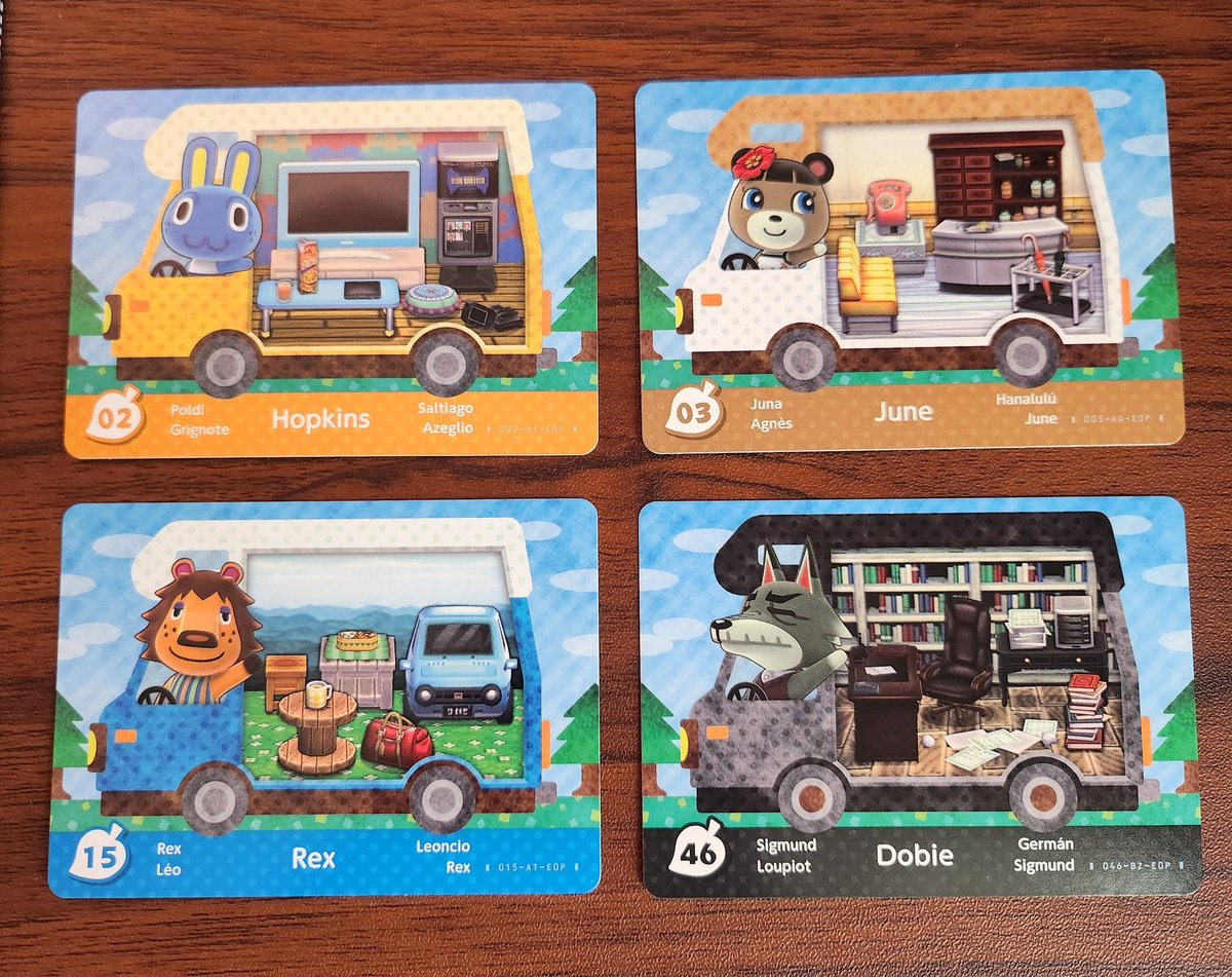 Just pulled two of my missing animal crossing welcome amiibo cards, Olive and Ketchup 
I only have 1 left and it's Ellie ❤️
(also the duplicates I pulled in case you were curious)
