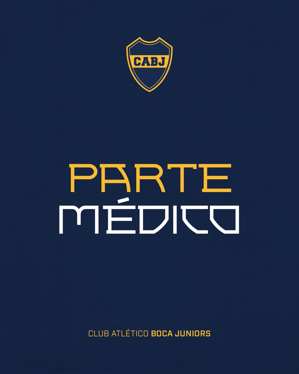 Parte Médico de #Boca

Tomás Belmonte presenta una lesión muscular grado II de aductor izquierdo.

Ángel Romero se encuentra en recuperación de su lesión muscular de aductor izquierdo.