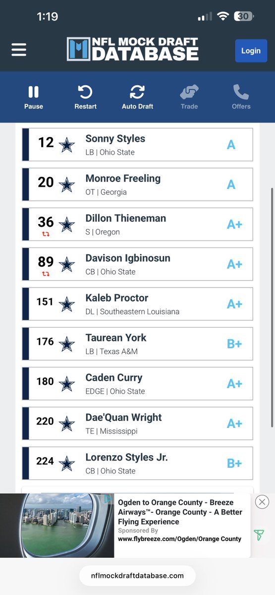 WhatIsSports__'s tweet photo. @JonAlbrechtNFL Home run draft. https://t.co/1cXa3szg91