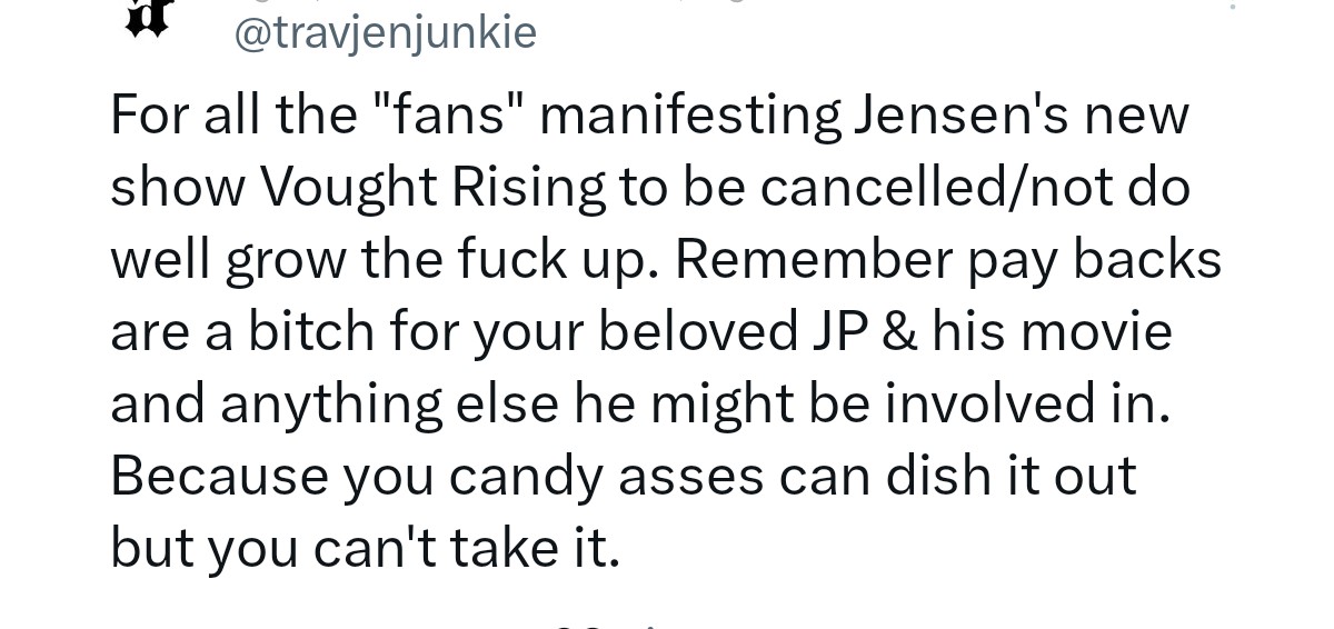 Multifandom fan tweet media