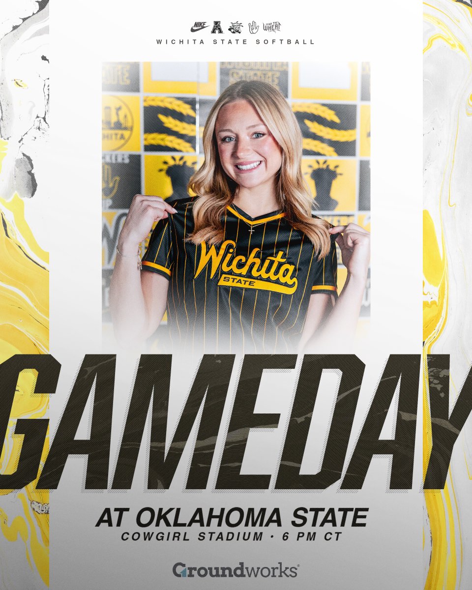 GoShockersSB's tweet photo. Playin’ the Pokes 🤠

🆚 Oklahoma State
🕕 6 PM CT
🏟️ Cowgirl Stadium
📍 Stillwater, Okla.
📺 ESPN+ https://t.co/Nig1gxtUWp