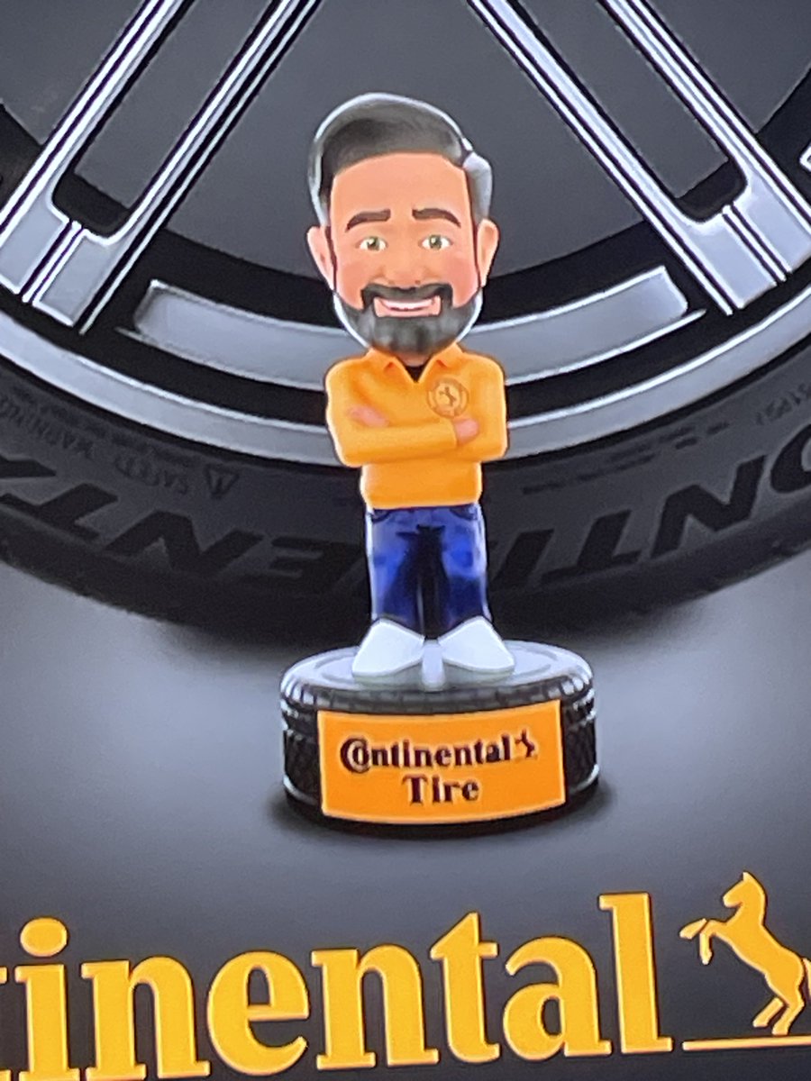 Congrats ⁦<a href="/DrewFranklinKSR/">Drew Franklin</a>⁩ for your new side hustle. The face of ⁦<a href="/continentaltire/">Continental Tire</a>⁩