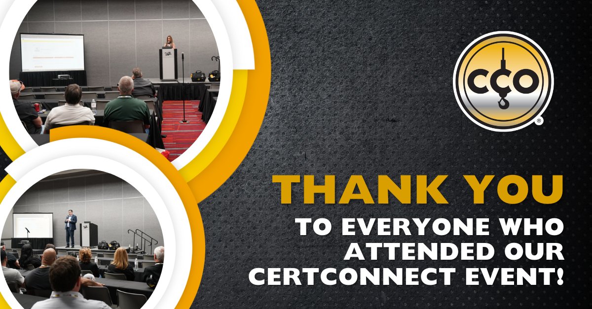 👏 Thank you to everyone who came out and made our live CertConnect event a success! We’re happy to have been able connect with you at CONEXPO CON/AGG 2026, showcasing our new CertConnect initative.

#CCOCertification #CONEXPO #CONEXPO2026 #CertConnect #CCO #GoldStandard