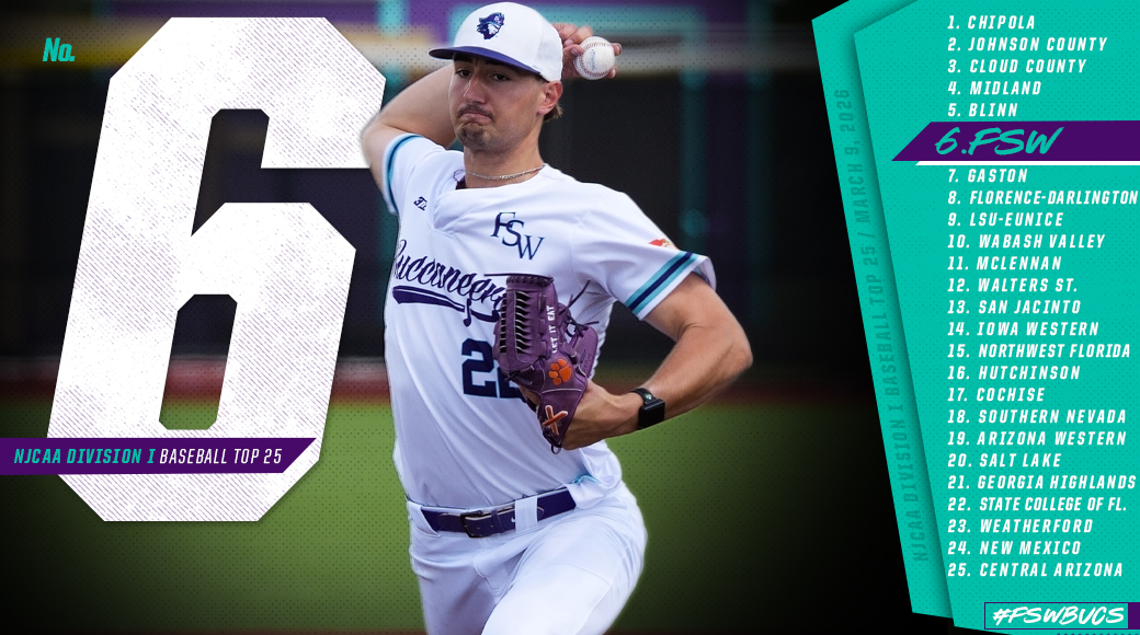 Bucs Stick at #6 in NJCAA Rankings

📰>>> tinyurl.com/5ehpd7yu
