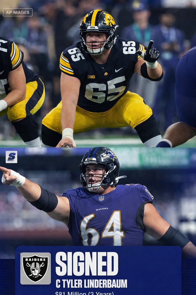 Future Iowa Linemen and Recruits, read this carefully. 👀👀👀

💰 Tyler Linderbaum - highest paid center in NFL HISTORY 
💸 Tristan Wirfs - highest paid offensive lineman in NFL HISTORY
🏆 Iowa Hawkeyes football - Joe Moore Award winners

You don’t come to Iowa for hype.
You come