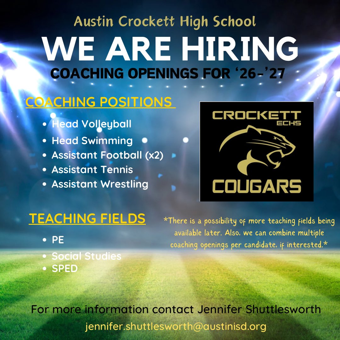 Crockett ECHS Athletics tweet media