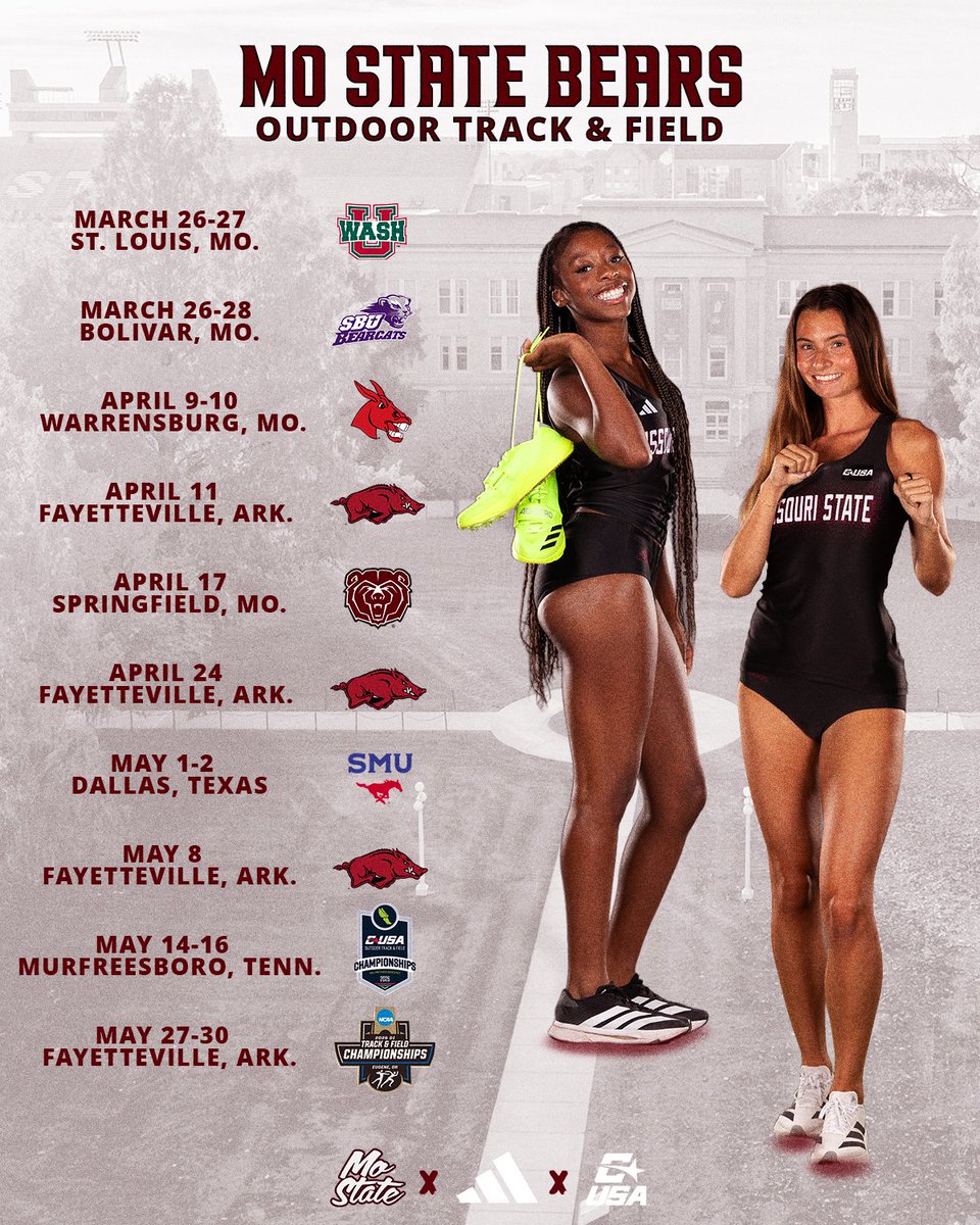 Missouri State Cross Country and Track & Field tweet media