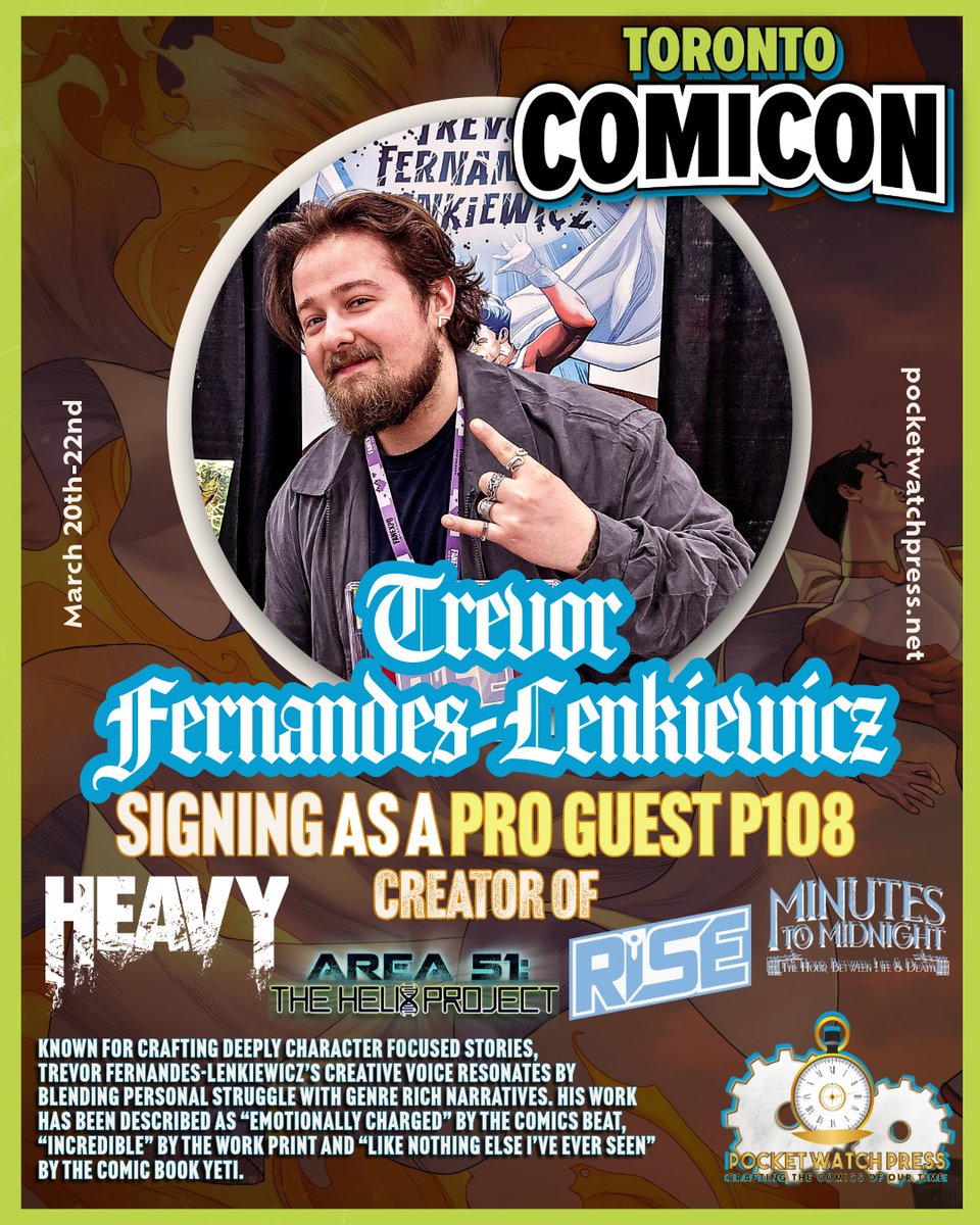 Trevor Fernandes-Lenkiewicz ⏱️ Pocket Watch Press tweet media