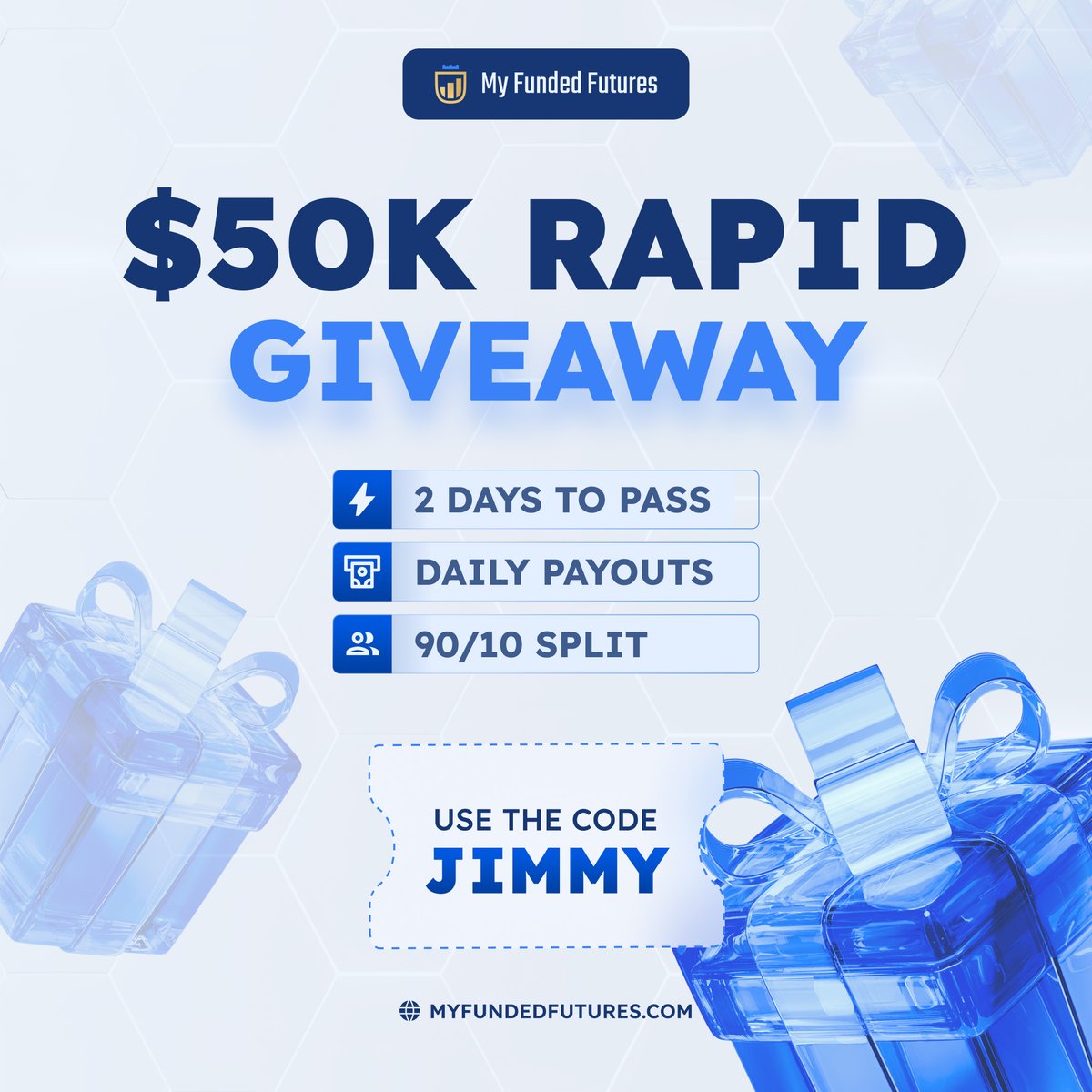 Want in? <a href="/MyFundedFutures/">MyFundedFutures</a> is trying to hook some people up! To win you must tag 2 friends and retweet! 

Best firm in the game!!