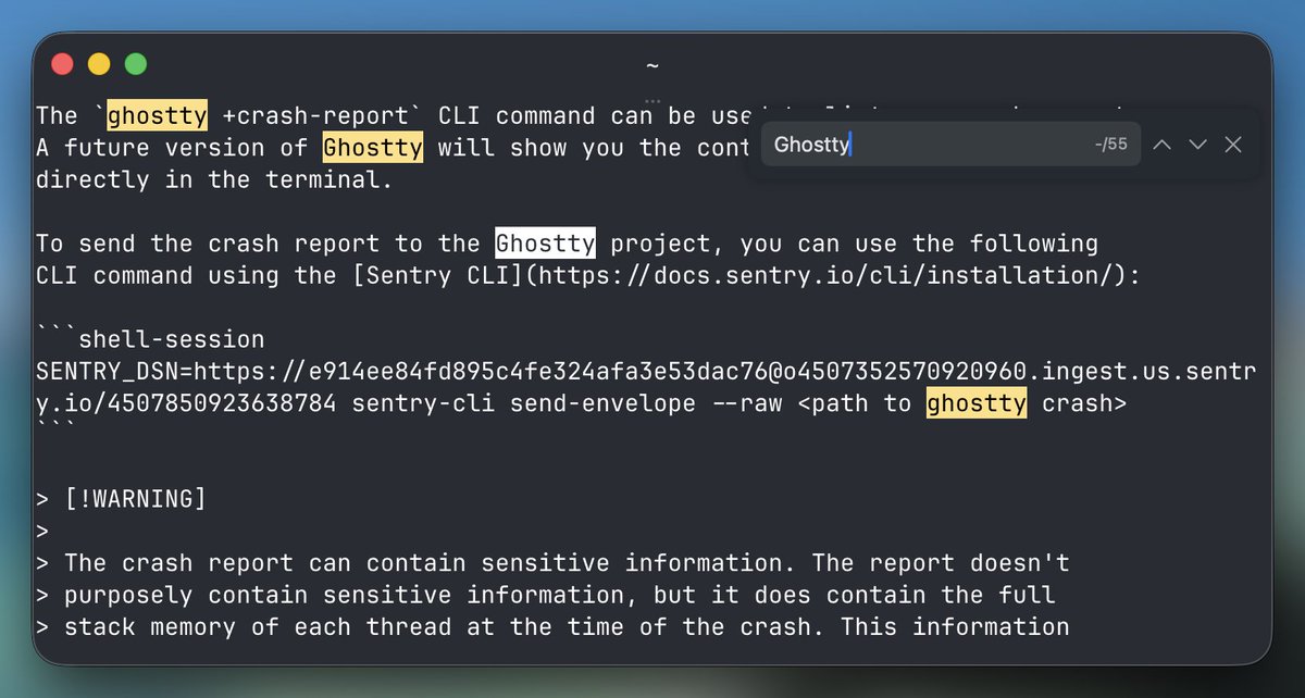 v excited about this release 👻 Ghostty 1.3 adds several awesome features...

- scrollback search 👏
- command finish notifications
- key tables &amp; chained keybinds
- working dir. inheritance controls
- readonly surface
- preserve zoom on split
- drag &amp; drop splits
- tab title