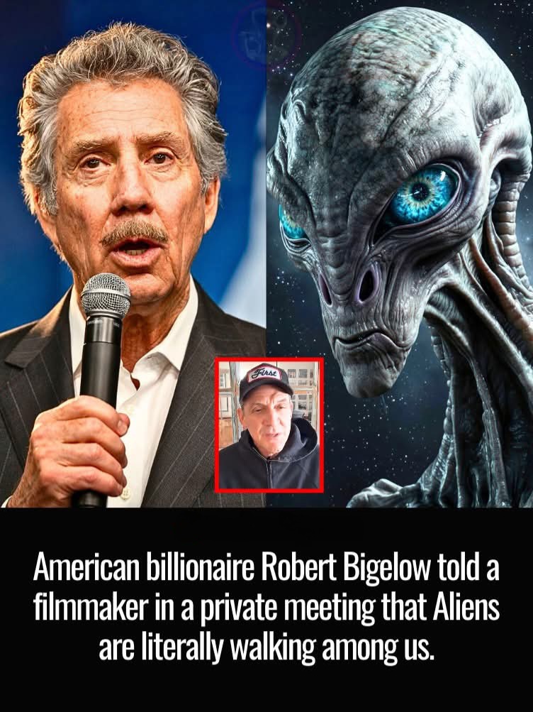 latestincosmos's tweet image. 🚨 American billionaire Robert Bigelow told a filmmaker in a private meeting that Aliens are literally walking among us.

In an interview with Vinnie Adams, filmmaker James Fox talked about about a private meeting he had with Robert Bigelow. 

During that meeting, Bigelow told