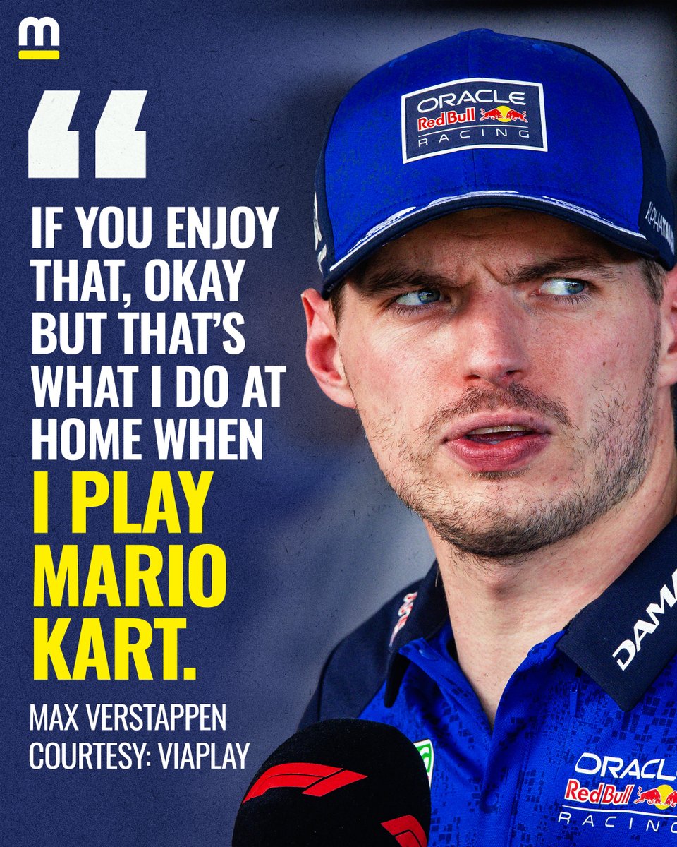 Max Verstappen threw a red shell at F1’s regulations. 👀