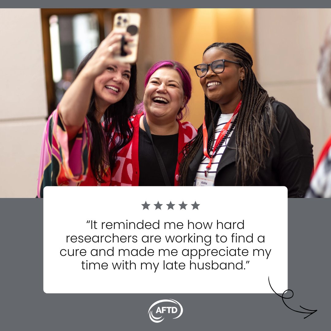 The AFTD tweet media