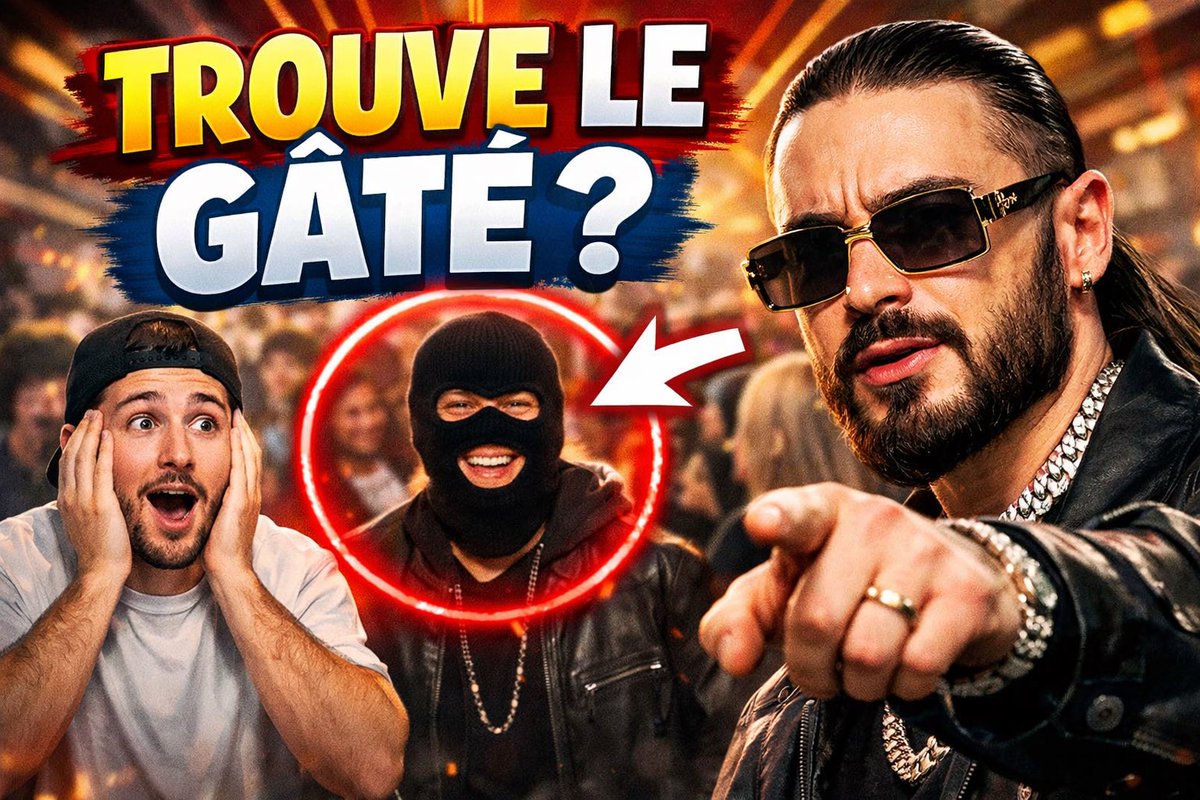 mwm_dj's tweet photo. Je tiens un concept la. Vous me mettez une foule de gens et dedans un personnage de l’entourage proche de 
@Sch_Mathafack et il doit le trouver (mais sans le croquer hein) @JoycaOff https://t.co/Psi5Z0CDG9