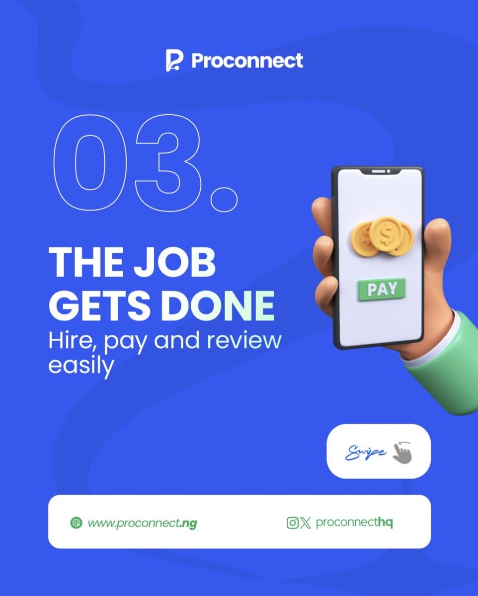 Proconnecthq's tweet photo. Getting reliable artisans shouldn't be a hassle.
Just visit https://t.co/lTYiAK6MGp to get started
#proconnect #FindAnArtisan #FashionDesigners https://t.co/nunQYUZ2Wt
