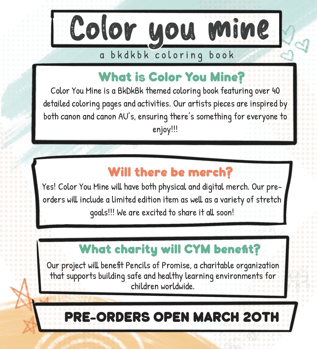 Color You Mine: BKDKBK Coloring Book tweet media