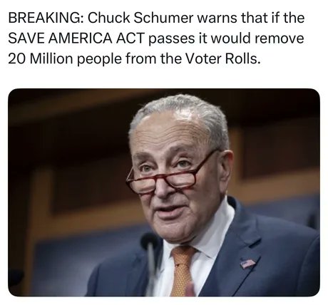 20 million illegals and dead voters