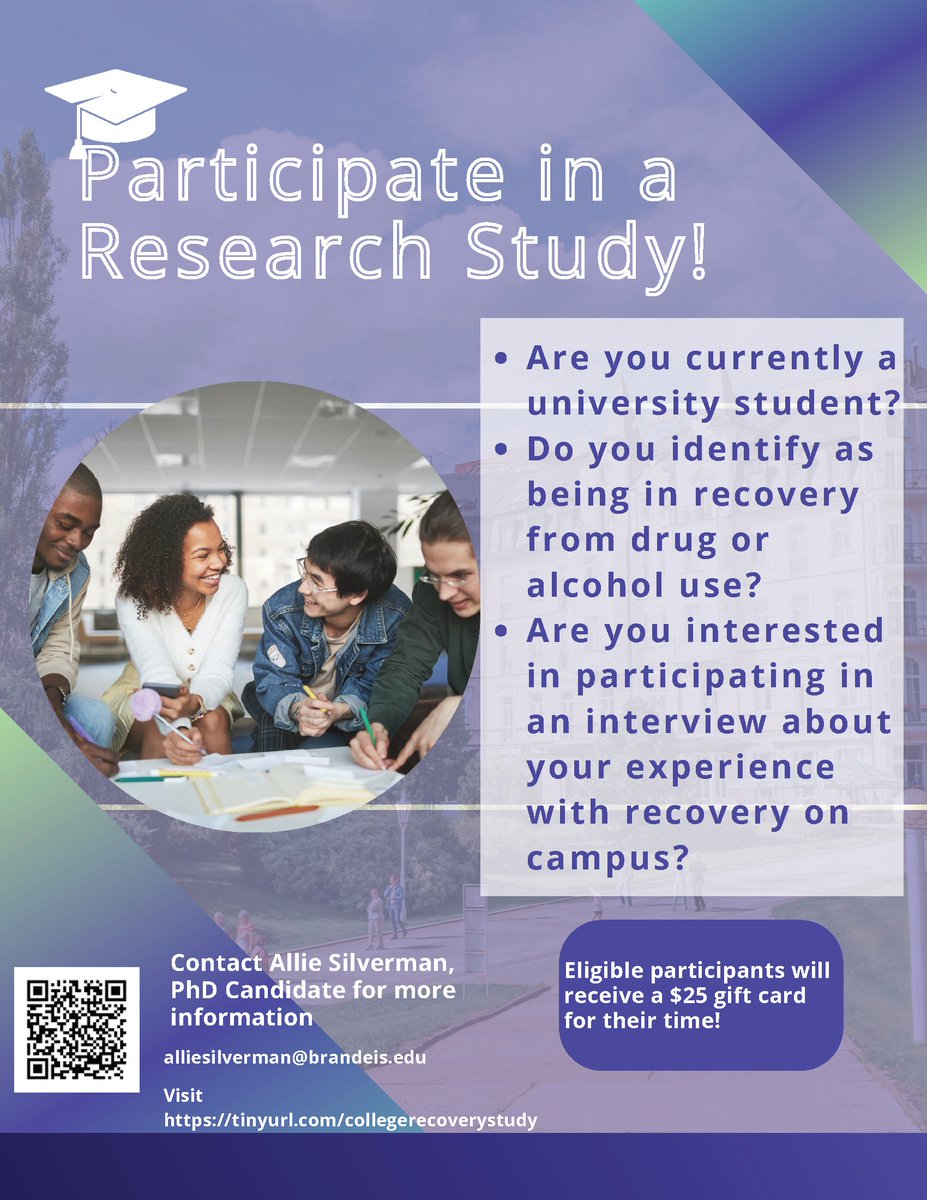Collab Hub for Emerging Adult Recovery Research tweet media