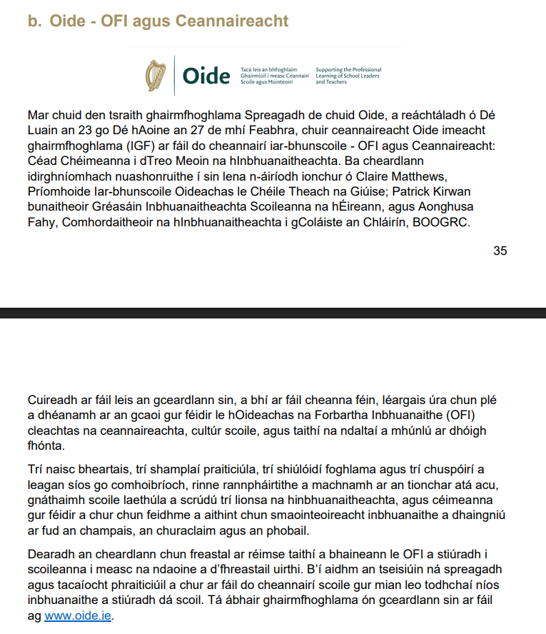 Oide Schools' Support Service, Ireland tweet media