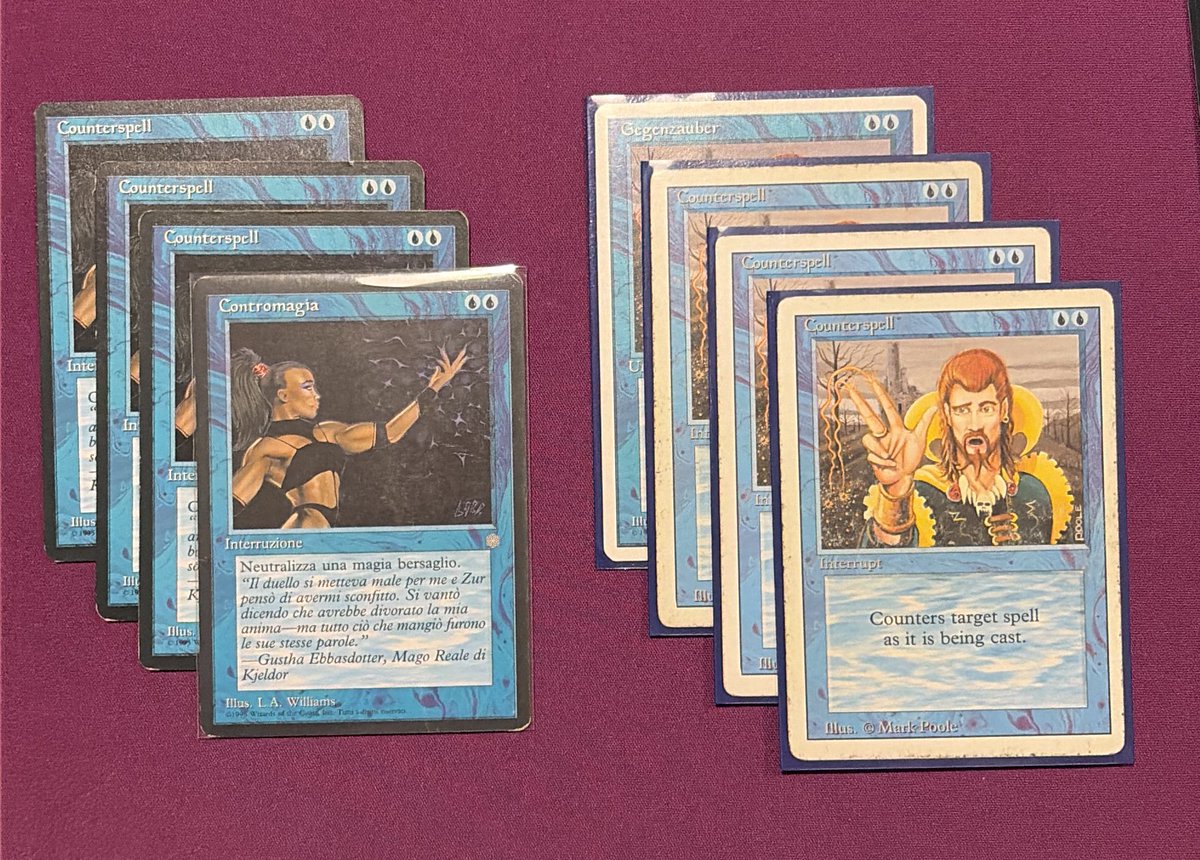 Me aburrí de borde blanco, siempre quise jugar los counterspell de ice ❄️