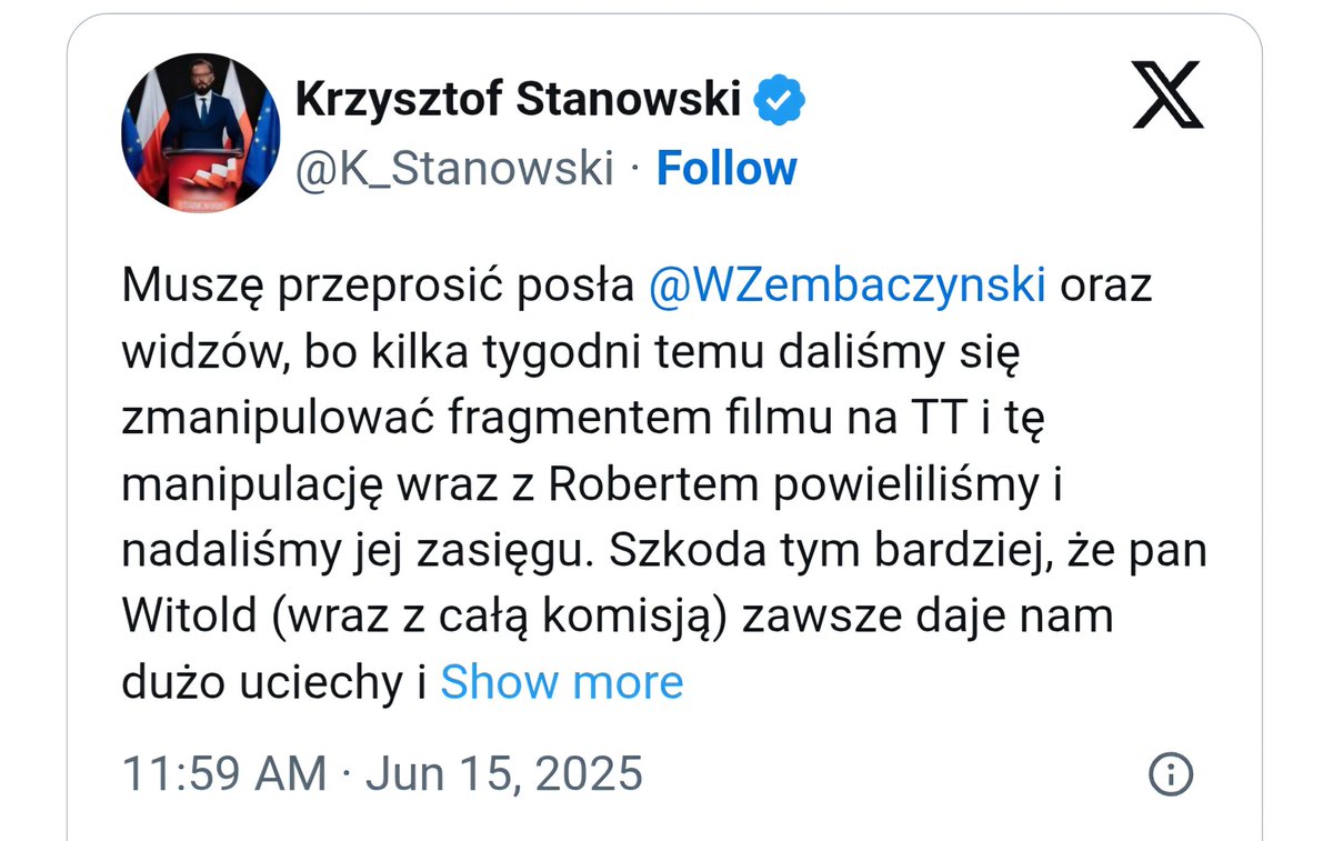 Mateusz Strzaska tweet media