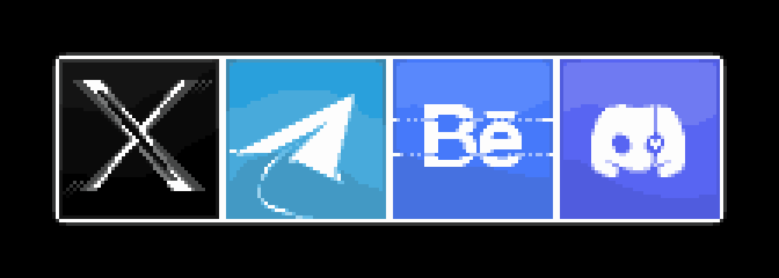 klifvv's tweet photo. #pixelart social media icons https://t.co/9PqR7dT1HS