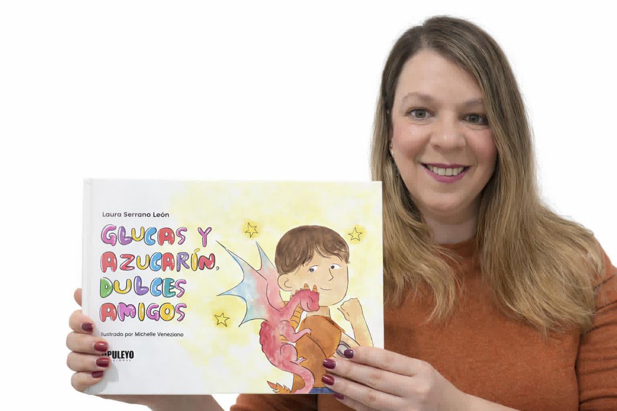 asanec's tweet photo. 📌Nuestra compañera Laura Serrano León, #EFyC del centro de salud de Guillena, ha publicado el cuento infantil “Glucas y Azucarín, dulces amigos”, una herramienta educativa para explicar la diabetes tipo I a niños y niñas de Primaria de forma cercana y sin estigmas #DiabetesTipo1 https://t.co/pPHYjWOad6