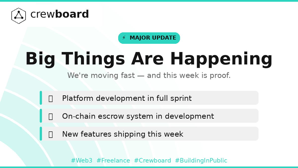 Crewboard tweet media