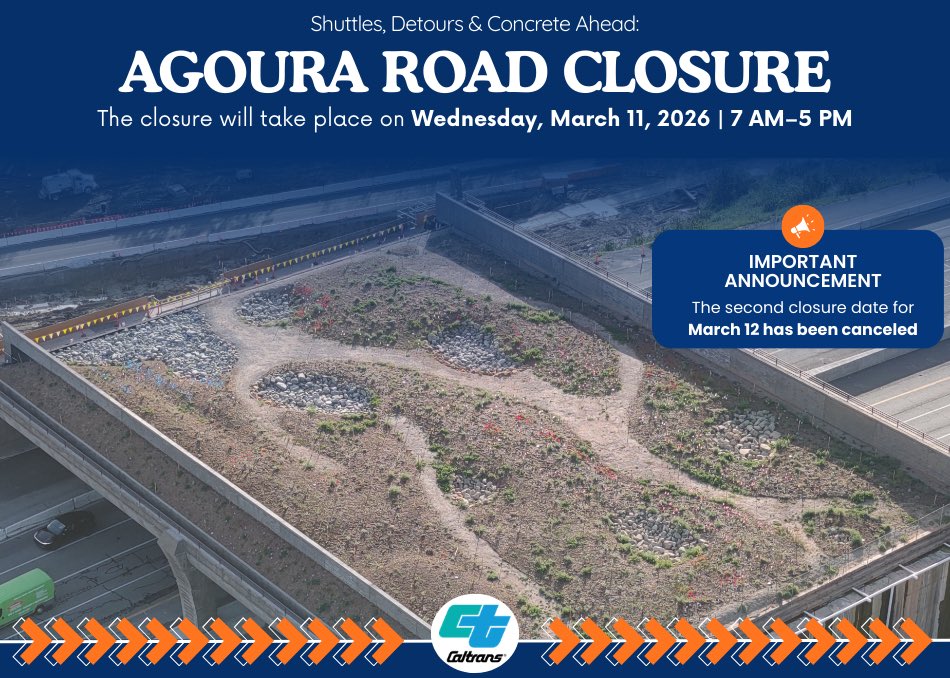 Caltrans District 7 tweet media