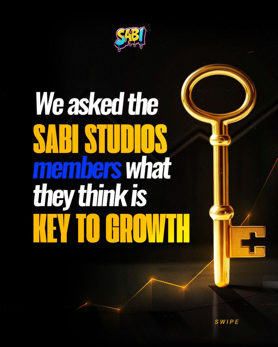 sabistudiosng's tweet image. We all know consistency is the key to growth but is it the only key? Find out with Sabi studios team members❤️

 #growthtipswithsabistudios #brandtips #sabistudios