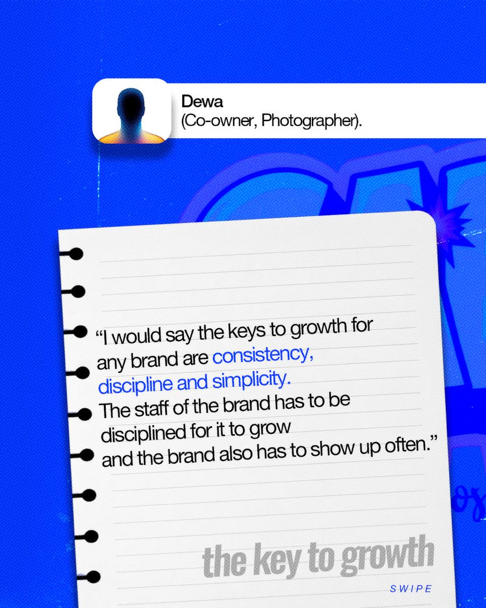 sabistudiosng's tweet image. We all know consistency is the key to growth but is it the only key? Find out with Sabi studios team members❤️

 #growthtipswithsabistudios #brandtips #sabistudios