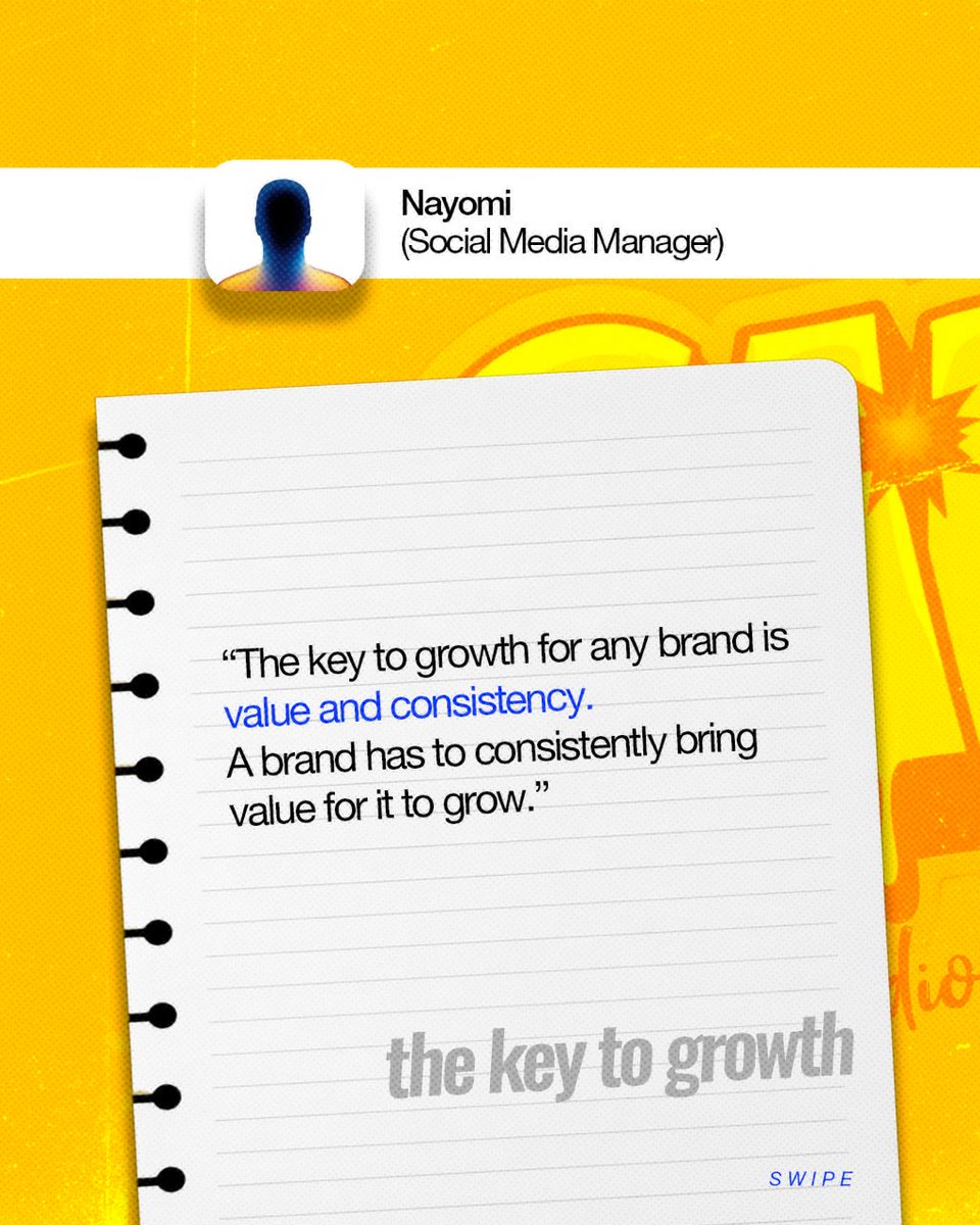sabistudiosng's tweet image. We all know consistency is the key to growth but is it the only key? Find out with Sabi studios team members❤️ #growthtipswithsabistudios #brandtips #sabistudios