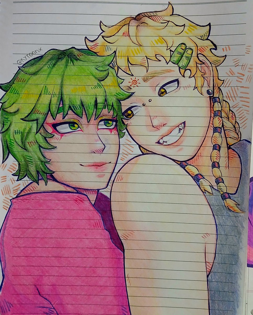 kyroonx's tweet photo. mi oc y el de un amigo son novios, isa y yostin, mis #gays 
#bl #originalart https://t.co/4CCJqrtjrk
