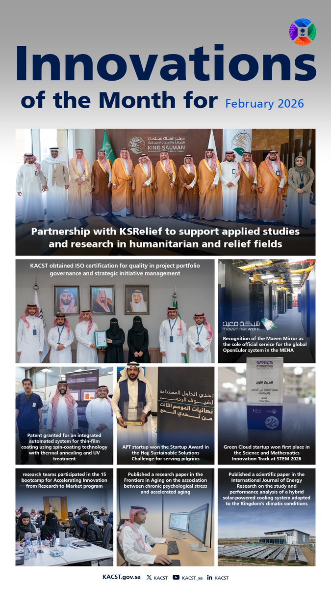 مدينة الملك عبدالعزيز للعلوم والتقنية tweet media