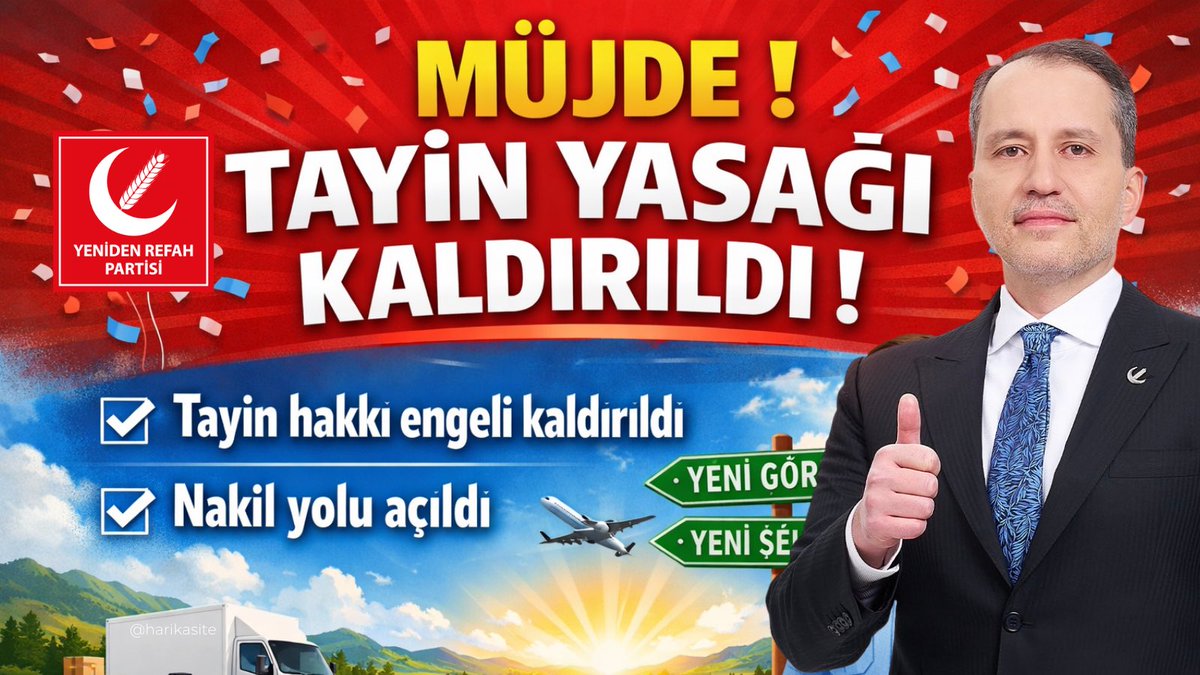 696 sayılı KHK’nın Geçici 23. maddesinde yer alan ve çalışanların bulundukları teşkilat ve birim dışına tayin olmalarına engel olan düzenleme, Anayasa Mahkemesi tarafından verilen karar ile iptal edilmiştir.

Bugün gelinen noktada, ailelerin parçalanmasına sebep olan bu büyük