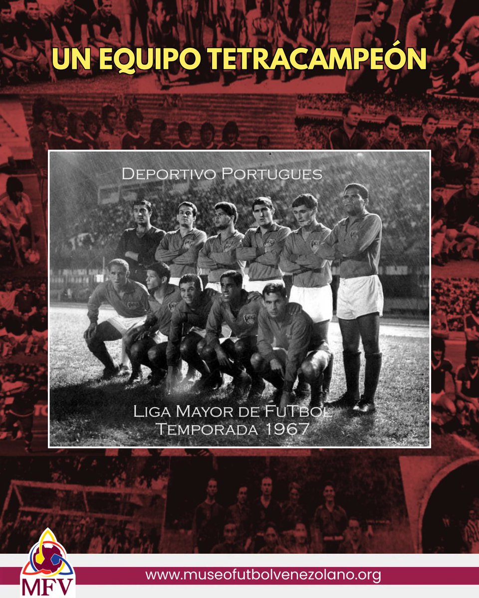 ¿Reconoces algún jugador? 👀🏆

Foto del cuarto y último campeonato de Primera División del Club Deportivo Portugués, en 1967.

Visítanos y vive la mágica experiencia de un tour virtual 360 en:

museofutbolvenezolano.org

#Museo #Historia #FutVE #MFV #CDPortugues