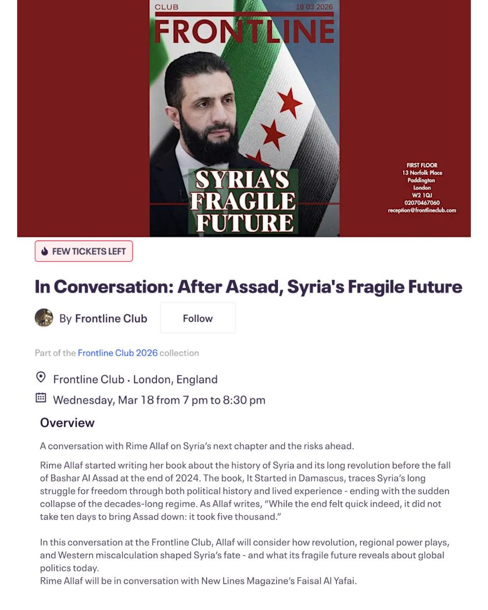 Rime Allaf tweet media