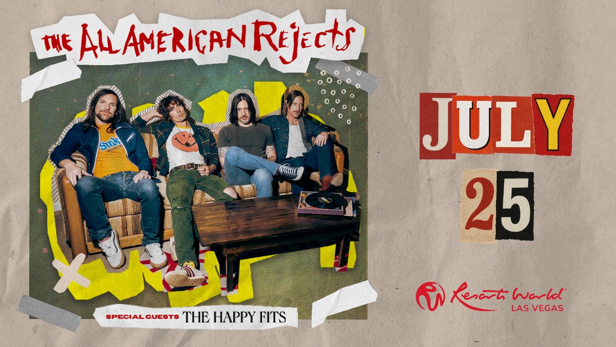 THE ALL-AMERICAN REJECTS tweet media
