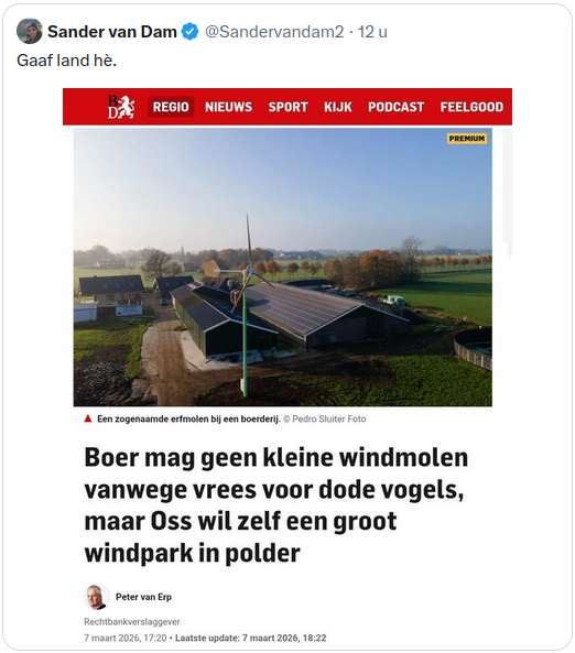 Uit de reeks:
#verduurzaming maakt de wereld beter, mooier, eerlijker en leuker ⏬

cc: <a href="/NldTmv/">TomTomski טום</a> <a href="/ineke_at/">ineke magrijn🇳🇱💙🇳🇱🏛️🇳🇱</a> <a href="/EchoDuider/">Marcus_G Ziet Het Zo</a> <a href="/deechtgenootvan/">De Echtgenoot Van</a> <a href="/superjan/">Superjan</a> <a href="/LidwienNews/">@LidwienNews 🇳🇱 #NieuwsInPerspectief</a> <a href="/Symphony_res/">Symphony</a> <a href="/krekelstein3/">ᴊᴀᴘɪᴇ ᴋʀᴇᴋᴇʟ 🇳🇱🇮🇱 #JeSuisJapie</a> <a href="/DonArturito/">Arthur van Amerongen</a> <a href="/Sandervandam2/">Sander van Dam</a> <a href="/Gerard1945X/">Gerard de Boer ⚓🚢</a> <a href="/Flick1_/">F̳̿͟͞l̳̿͟͞i̳̿͟͞c̳̿͟͞k̳̿͟͞ ™</a> <a href="/DelsingEdwin/">EJF Delsing</a> <a href="/AJuijn/">♙Aad Juijn♙</a> <a href="/BergVincentvd/">Vincent v/d Berg</a>